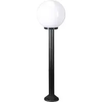 H4L Lampe d'allée Boule Opale 30cm Ø, hauteur 100cm