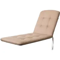Hobbygarden Matelas pour chaise longue "Beatriz" 185x60x6 cm | Bain de soleil, Coussin pour siège, Coussin pour meubles de jardin |