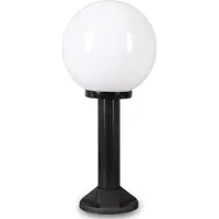 H4L Lampe d'allée Boule Opale 25cm Ø, hauteur 55cm