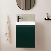 MOB-IN Meuble lave-mains LISA + robinet noir