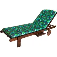 Stanis³aw Jurga Coussin pour chaise longue "Beatriz" - 60×113×72 cm - réversible, résistant aux intempéries & confortable - pour jardin & plage | Coussin pour chaise longue, rembourrage, canapé | PillowPrim