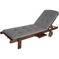 Stanis³aw Jurga Coussin pour chaise longue "Beatriz" - 60×113×72 cm - réversible, résistant aux intempéries & confortable - pour jardin & plage | Coussin pour chaise longue, rembourrage, canapé | PillowPrim