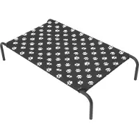 Stanis³aw Jurga Lit pour chien "Iron" 80×65 cm - avec cadre métallique & housse en codura | Pillowprim
