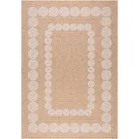 Un Amour De Tapis Tapis kilim rectangulaire tissé pour l'extérieur, JUTE ART 8