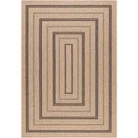 Un Amour De Tapis Tapis kilim rond tissé pour l'extérieur, JUTE ART 5