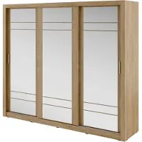MINIO go for it , armoire, porte coulissante, 250cm, "ARTI 2", couleur chêne shetland