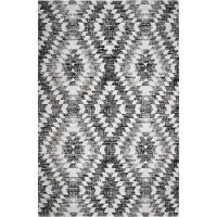 Un Amour De Tapis SANDRINE Tapis kilim rectangulaire tissé pour l'extérieur