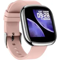 Mc star Smartwatch, podomètre Smartwatch Bluetooth 1,3 pouces à écran tactile montre-bracelet pression sanguine moniteur de sommeil IP68 montre de sport course à pied pour femmes hommes