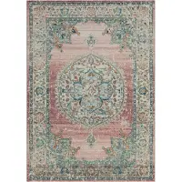 Un Amour De Tapis Tapis kilim rectangulaire tissé pour l'extérieur SALOUT A