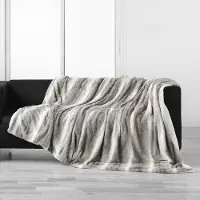 Zesso Mouton Couverture douillette 125 x 150 cm Circe Light Grey