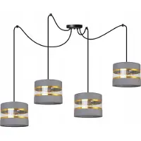 Light11 HOME Plafonnier suspendu Lustre Abat-jour moderne
