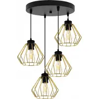 Light11 HOME Plafonnier Suspension Lustre Or Loft Druciak