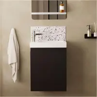 MOB-IN Meuble lave-mains LISA suspendu 41 cm