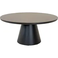 In And OutdoorMatch Table - Ø120x74 cm - Aluminium - Rond - Briques frittées 12 mm