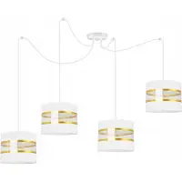 Light11 HOME Plafonnier suspendu Lustre Abat-jour moderne