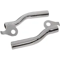FEZ Fahrzeugteile Set : avant gauche + feu clignotant droit, chromé, Ø15mm - pour Simson SR50, SR80