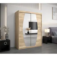 Minio Armoire 150 cm ELYPSE Chêne Sonoma