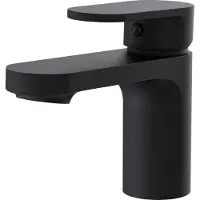 MOB-IN Robinet de salle de bain mitigeur bec bas H15cm ROB