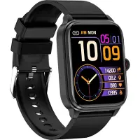 Douself Smartwatch, bracelet sportif, écran 1,91 pouces, Bluetooth 5.0, tracker fitness, avec fréquence cardiaque, sommeil, entraînement et autres fonctions, noir
