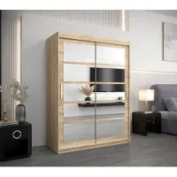 Minio Armoire 150 cm ROMA 2 Chêne Sonoma