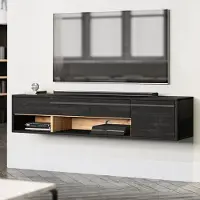 Zesso Casa Olive Armoire TV Elena Noir
