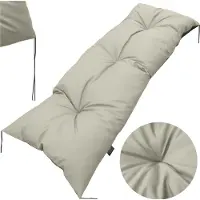 EDANTI Coussin de palette 120X40 Cm Extérieur lavable Coussin de palette pour europallets Coussin de palette