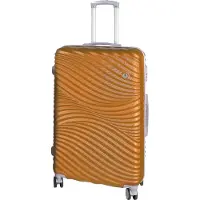 H4L Valise de voyage valise à coque dure bagage à main Bali L jaune 77x50x29cm plastique