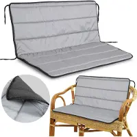 EDANTI Coussin matelassé en mousse pour banc, chaise, chaise longue 100X50X50 Cm