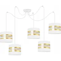 Light11 HOME Plafonnier suspendu Lustre Abat-jour moderne