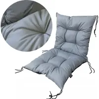 EDANTI Coussin de Siège de Jardin Coussin de Chaise 50X50x50 cm Pour Balcon Jardin Terrasse Imperméable