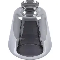 Light11 HOME Abat-jour Novalja graphite Vase – abat-jour en verre élégant pour un éclairage intérieur moderne
