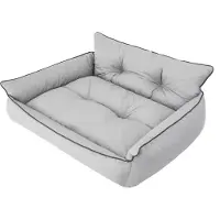 Stanislaw Jurga Lit pour chien "Joker" rembourré - matelas pour chien, canapé, lit pour animal de compagnie | 130x105cm | marque pillowprim