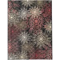 Un Amour De Tapis ORADE Tapis kilim tissé rectangulaire pour l'extérieur
