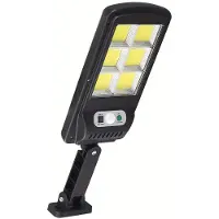 Mormark Lampe solaire d'extérieur à LED 1800 lumens avec détecteur de mouvement, projecteur à LED d'extérieur - SENSLED
