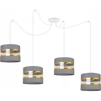Light11 HOME Plafonnier suspendu Lustre Abat-jour moderne
