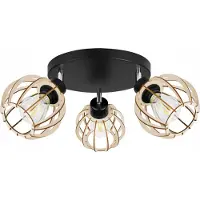 Light11 HOME Suspension moderne en bois avec éclairage LED