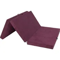Stanislaw Jurga Matelas pliant BEN - 200×120×10 cm - pliable, housse lavable, matelas mousse ferme, tissu Aloba, lit d'appoint & tapis de yoga | Pillowprim