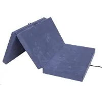 Stanislaw Jurga Matelas pliant BEN - 200×120×10 cm - pliable, housse lavable, matelas mousse ferme, tissu Aloba, lit d'appoint & tapis de yoga | Pillowprim