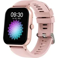 Douself ZL54 Smartwatch, écran FT de 1,83 pouces | mode santé | 100+ modes sport | appel BT5.2 | qualité sonore 3D, rose