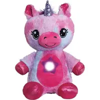 Mormark Jouet licorne en peluche avec projecteur de ciel nocturne, veilleuse pour enfants, peluches - STARBEAR