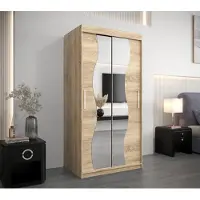 Minio Armoire 100 cm MADRYT Chêne Sonoma