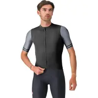 Castelli Maillot de cyclisme à manches courtes Prologo Lite 2, couleur noire, taille M, pour homme