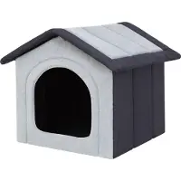 Stanislaw Jurga Niche pour chien pliable pour l'intérieur et l'extérieur - R1 38x32cm - lavable, légère, OEKO-TEX