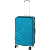 H4L Valise de voyage valise à coque dure Check-In valise M Petrol 67x44x26cm ABS plastique