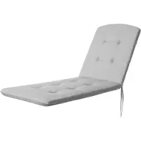 Hobbygarden Matelas pour chaise longue "Beatriz" 185x60x6 cm | Bain de soleil, Coussin pour siège, Coussin pour meubles de jardin |