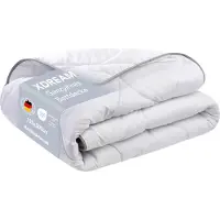 XDREAM Couette en microfibres pour personnes allergiques | 135x200 cm | Équipement SilverPlus pour un climat de sommeil hygiénique | Couette |