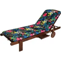 Stanis³aw Jurga Coussin pour chaise longue "Beatriz" - 60×113×72 cm - réversible, résistant aux intempéries & confortable - pour jardin & plage | Coussin pour chaise longue, rembourrage, canapé | PillowPrim