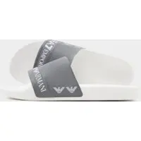 Emporio Armani Claquettes Tape - Blanc, Blanc