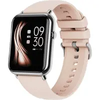 Mc star Smartwatch, montre intelligente pour femmes hommes, 1,69" HD Fitness Tracker montres pour Android IOS, IP67 étanche cardiofréquencemètre podomètre traqueur d'activité, femmes,hommes, rose