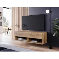 MINIO go for it , Armoire TV "ANNE", 100 cm, Buffet bas, Debout, Suspendu, Couleur châtaignier Breslau